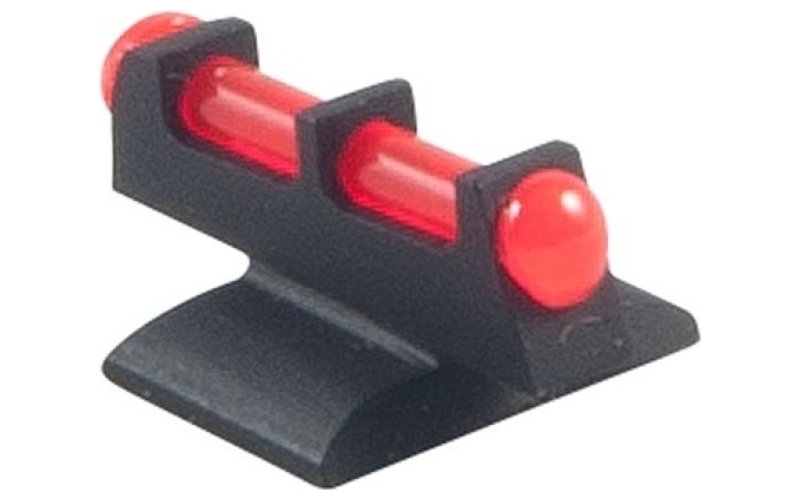 Novak Fiber optic front sight, red, .190'' high, fits colt 1911